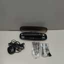 Aquasonic Black Series Ultra Whitening Toothbrush  ADA Accepted Electric Toothbrush- 8 Brush Heads & Travel Case  40,000 VPM Electric Motor & Wireless Charging - 4 Modes w Smart Timer (1 Count (Pack of 1))