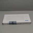 Wireless Keyboard and Mouse Combo, Full-Sized Wireless Keyboard and Adjustable DPI Mouse, 2.4GHz USB Receiver, Silent Keyboard and Mouse for PC, Windows, MAC, Desktop, Laptop(Purple)