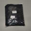 Black Hooded Cloak for Adult - Unisex Halloween Costume Vampire Witch Cape Wizard Robe Gothic Cosplay Cloak with Hood (Black, XXL)