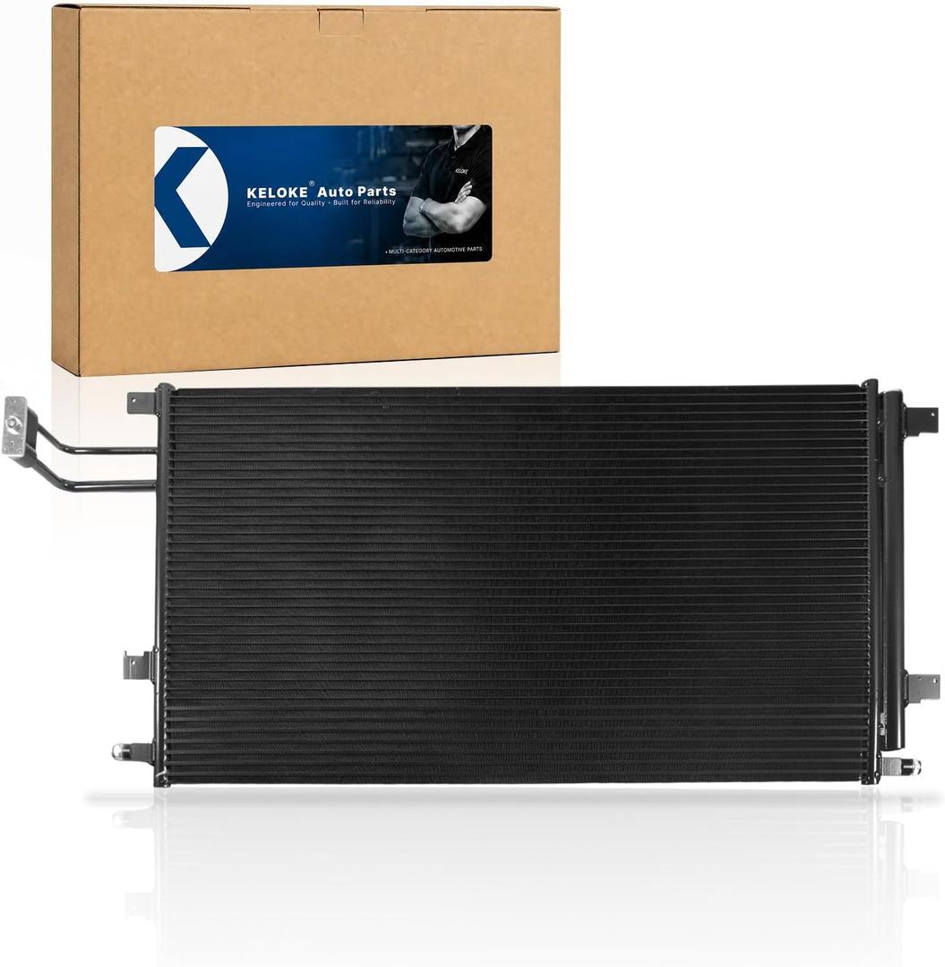 KELOKE Air Conditioning A/C Condenser Fit for Cadillac, Chevrolet & GMC