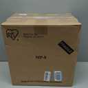 IRIS USA Remington Dog Food Storage Container, 30 lbs, 11 lbs, Airtight, Stackable, Wheels, Food Storage, Treat Box, 2-Cup Scoop