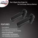 Rear Window Hinge Set Liftgate Glass Hinge Right & Left | for 2001-2007 Ford Escape 2005-2007 Mercury Mariner | #YL8Z78420A68BA, YL8Z78420A69BA, YL8Z-78420A68-BA, YL8Z-78420A69-BA