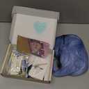 Light Blue Bob Wig with Bangs for Women 12 Inch Short Straight Blue Wigs Synthetic Colored Wigs