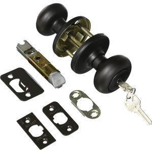 Kwikset 400CV-11P Venetian Bronze Keyed Entry Cove Knob