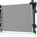 Radiator Compatible with 2011-2014 Hyundai Sonata 2012 2013-2017 Azera 2011-2015 Kia Optima 2014-2016 Cadenza 2.4L 3.3L V6 L4