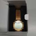 Women's Step Counter Pedometer Watch with Stainless Steel Bracelet, Stylish Design, No App, No Charging Needed for Step, Calorie, Distance, Alarm, Countdown TimerTU-2401