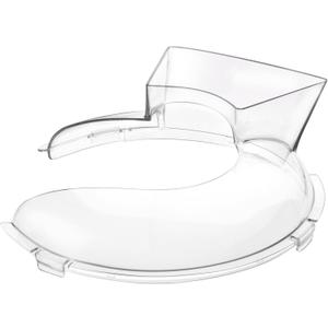 Upgraded (More Stable Snap Tabs Design) Pouring Shield for Kitchenaid 6 Quart/5.5 Quart, Fit for kitchenaid 5.5, 6, 7, 8 Quart Bowl-Lift Stand Mixer, Splash Guard 