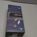 Digital Alarm Clock Speaker 12/24H Adjustable Brightness