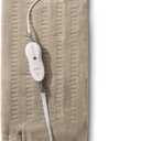 Sunbeam Premium Sunbeam Heating Pad with Compact Storage King Size Beige (12" x 24")