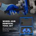 Orion Motor Tech Wheel Hub Removal Tool Kit, Wheel Bearing Hub Remover Tool Set Compatible with 5 6 8 Lug Hub Assemblies on Cars and Trucks, Wheel Hub Buster Puller with Carrying Case