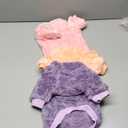 Dog Sweater, 3 Pack Dog Sweaters for Small Dogs, Dog Clothes for Small Dogs Girl Boy, Ultra Soft and Warm Puppy Sweater Dog Coat for Winter Christmas (Medium, Pink+Purple+Peach)