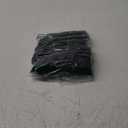 TUZAZO 10pcs Black Roses Artificial Flowers with Stems, Faux Silk Flowers Bridal Gothic Wedding Bouquet, Realistic Blossom Flora for Home, Office, Hotel Decorations