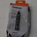 Panasonic Mens Ear and Nose Hair Trimmer, Wet Dry Hypoallergenic Dual Edge Blade - ER-GN30-H (1 Count (Pack of 1), Black)