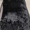 Yimobra Long Bathroom Rug Non Slip 44x24 Inch, Extra Thick Soft Absorbent Chenille Bath Mat, Machine Washable Quick Dry Bath Rugs for Bathroom Floor, Tub and Shower, Home Decor Accessories, Black