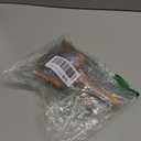 Ergonomic Slicker Brush for Long-Haired Dogs - Wooden Handle, Long Pins for Grooming Goldendoodles
