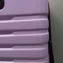 U.S. Traveler Boren Expandable Hardside Rugged Travel Luggage with 8 Spinner Wheels, Lavender, Checked-Medium 26-Inch, Checked-Medium 26-Inch, No USB Port