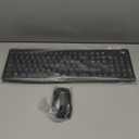 Logitech MK295 Wireless Mouse & Keyboard Combo with SilentTouch Technology, Full Numpad, Advanced Optical Tracking, Lag-Free Wireless, 90% Less Noise - Graphite (Black)