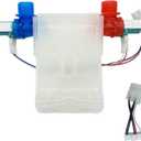 W11101906 Washer Water Inlet Valve Fit,Washer Machine Water Inlet Valve Compatible with Amana Whirlpool Maytag Washing Machine,Replace WTW4616FW3 NTW4516FW3 WTW4816FW3 AP6329219 W10701461