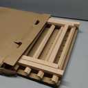 120-Spools Wooden Thread Holder Sewing and Embroidery Rack and Organizer