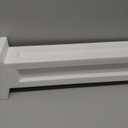 Mayne Dover Single Arm Mail Post - White - 25.5in x 8in x 56.5in - Standard Post, Arm & Hardware Kit Included (5810-W)