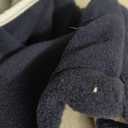 Greyhound Cosy Fleece Jumper, Dog Winter Coat with Warm Fleece Lining, Outdoor Dog Apparel with Adjustable Bands for Medium, Large Dog -Blue-XL