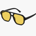 livho Trendy Polarized Square Aviator Sunglasses Women Men Square Eyewear Frame, Retro Sun Glasses for Women Men 2025 Shades