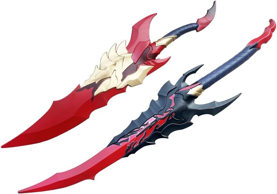 Solo Level Jinwoo Foam Dagger Cosplay Prop, Polyurethane Material, 16+ Age, for Halloween, Conventions, Xmas Gift