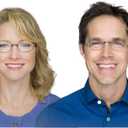 Half Frame Reading Glasses, Half Metal Moon Readers for Women Men 2.00
