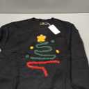 SunnyMelody Womens Christmas Funny Ugly Sweater Winter 2025 Vacation Outfits Oversized Crew Neck Xmas Pullover Tops