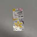Energizer Hearing Aid Batteries Size 10, Yellow Tab, 6 Pack