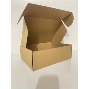 Rong Yang Tong 13x11x5 Inch Set of 18 Pack Brown Corrugated Shipping Boxes - Cardboard Boxes for Mailing, Packing and Literature Mailer Boxes, Small Business Mailing Boxes Bulk