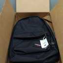 EASTPAK Out Of Office 31L Backpack with Dual Compartments, 16 Laptop Sleeve, Security Pocket, Bottle Holder & Air Mesh Straps, Black