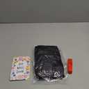 HapiPoppy Chemo Port Pillow Pacemaker Cushion Pad Cover Chest Protector Chemotherapy Recovery Gifts Minky Dot Black