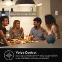 Kasa Smart Dimmer Switch HS220, Single Pole, Needs Neutral Wire, 2.4GHz Wi-Fi Light Switch Works with Alexa and Google Home, UL Certified, No Hub Required, 1 Pack (White, Alexa Compatible)