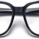 Blue Light Blocking Glasses Oversized Square Computer Glasses Anti Blue Light for Women Men