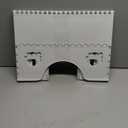 Foldable Toilet Stool, 7inches Healthy Bathroom Squatting Posture Poop Stool with Anti-Slip Feet, A Good Helper to Effective Relief of Constipation, Easy to Storage Toilet Squat Stool.