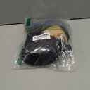 Black Wig with Bangs for Women Long Black Wavy Wigs 26 Inch Natural Black Wigs Natural Looking Heat Resistant Synthetic Wig for Daily Party Use