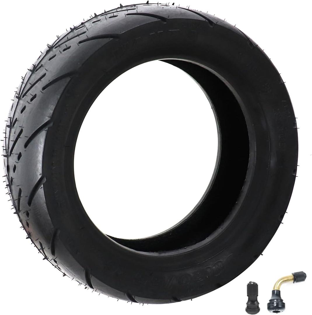 90/55-6 Scooter Tire 10 inch Off Road Tire 10x3.0 Rubber Tubeless Tire Motorcycle Electric Scooter Tires Replace