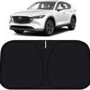 Bestview Windshield Sun Shade for 2017-2025 Mazda CX5 Accessories, Foldable Front Window Sunshade Sun Visor Protector Block UV Rays Heat, Upgraded 3 Layers 210T Material