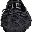 Kenneth Cole Womens Myra Mesh (9, Black Floral Mesh)