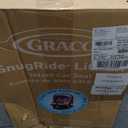 Graco SnugRide Lite LX Infant Car Seat, Lightweight Rear-Facing Seat for Babies 430 lb, 4-Position Adjustable Base, Latch Installation & ProtectPlus Engineered, Lilac Mod, Manufactured 03/2026