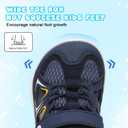 JOINFREE Toddler Sandals Kids Wide Girls Boys Aqua Athletic Sneakers Barefoot Beach Sandals Quicky-Dry Non-slip Outdoor Water Sports Hiking Sandals Summer Water Shoes for Pool River Swim 12.5-13 Wide Little Kid