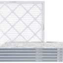 4 x Amazon Basics 20x25x1 Air Filter 6-Pack, MERV 8 AC Furnace Filters, Removes Dust, Electrostatic, Allergy Control (Actual Size: 19.75" x 24.75" x 0.75")
