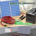 Vansdon Solar to XT60 Cable- 10AWG 30FT XT60 Solar Cable Charging Extension Cable Adapter for RV Portable Power Station