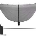 ISAGAPOY Hammock Bug Net The Mosquito Net for Hammocks Lightweight Portable Hammock Netting, Fast and Easy Set Up, Fits All Camping Hammocks