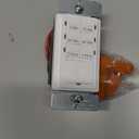 ENERLITES 4-Hour No Neutral Wire Countdown Timer Switch, 5-10-30-60 Min, 2-4 Hour, For Bathroom Fans, Heaters, Lights, LED Indicator, 120VAC 800W, UL Listed, HET06-J-W, White