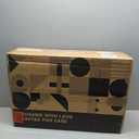 FURTIME Stainless Steel Litter Box with Lid, XL Extra Large Cat Litter Box for Big Cats, Enclosed Drawer Metal Litter Boxs with High Sided, Include Scoop & Mat, Front & Top Entry, Odor Free, Non-Stick (Silver)