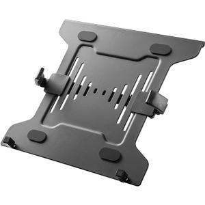 Mount Plus MP-NBH-2 Laptop Tray for Monitor Arms and Stands - Fits 75 x 75 and 100 x 100 mm VESA Mount Holes - Fully Secures Laptop