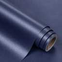 WRAPAHOLIC Navy Blue Matte Wrapping Paper - 81.5 Sq Ft Pearly-Lustre Solid Color Cream Wrapping Paper Perfect for Wedding, Birthday, Baby Shower, Christmas - 30 inch x 33 feet