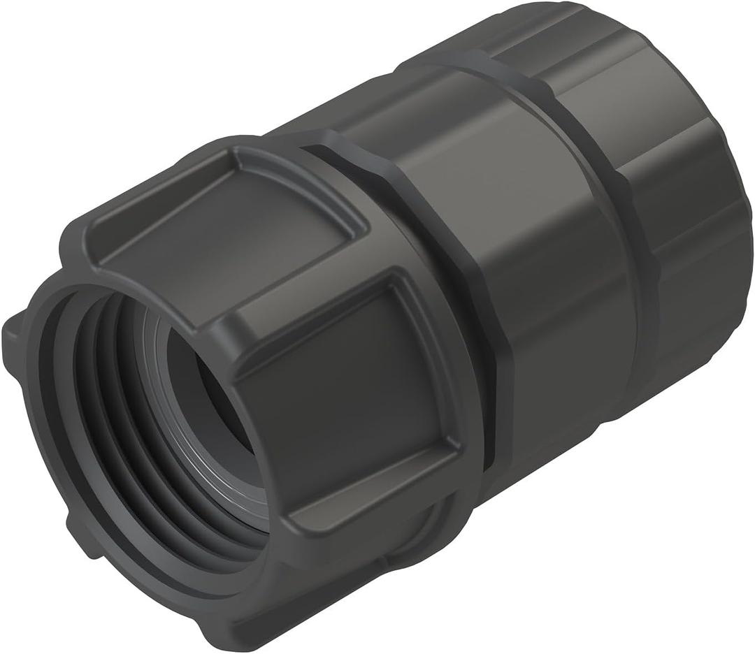 2-Pack Orbit Push-Fit 5/8 in. Plastic Threaded Female Hose Mender (2)